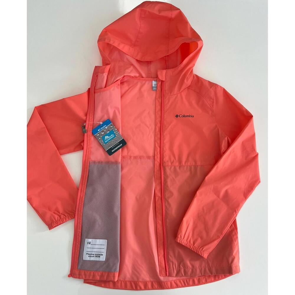 Columbia Jacket Youth Small (8-8) Switchback II Waterproof Hooded RG2013 810 - Picture 2 of 9